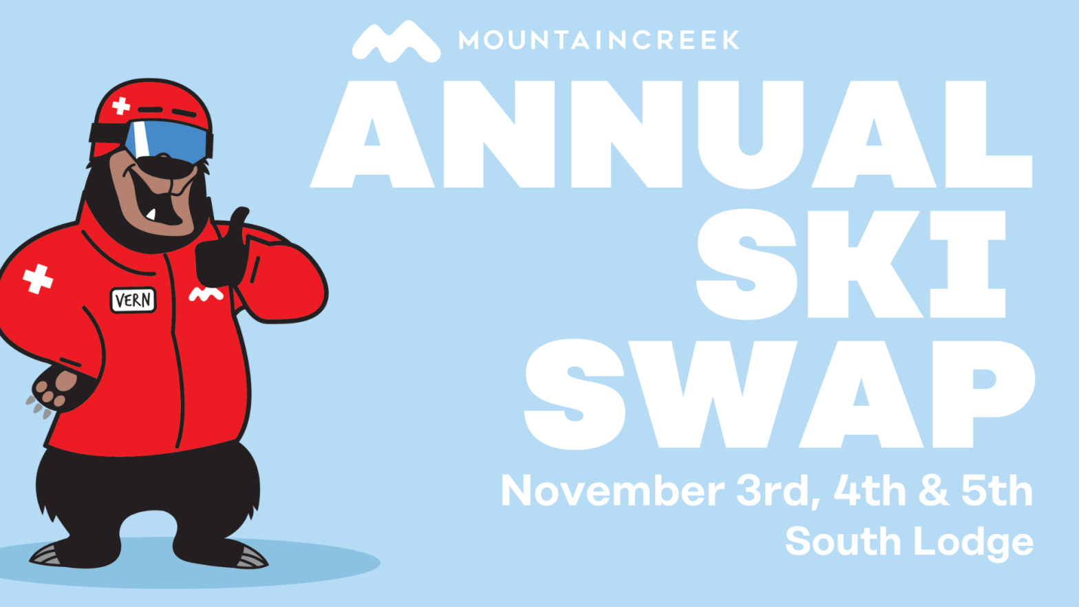 Annual Ski Swap being held at Mountain Creek in Vernon New Jersey in November 2023