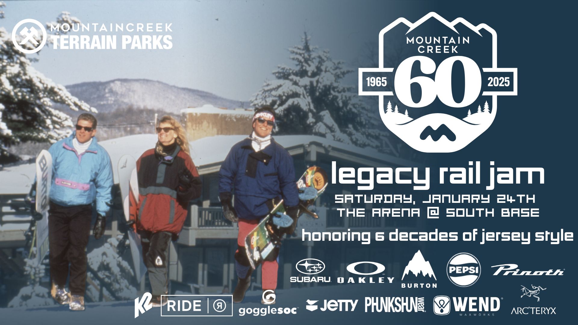 60th Anniversary - Rail Jam - Mountain Creek